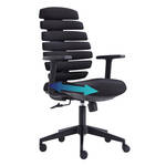 Bureaustoel - Microvezel - Comfortabel - Modern - Zwart/Rood