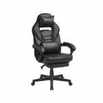 Gamestoel Tornado bureaustoel - ergonomisch verstelbaar - racing gaming stoel - zwart oranje