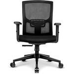 Bureaustoel - Ergonomische bureaustoel - Game stoel - Gaming stoel - Met voetensteun - Tot 150 Kg - Zwart