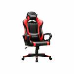 Gamestoel Tornado bureaustoel - ergonomisch verstelbaar - racing gaming stoel - zwart roze