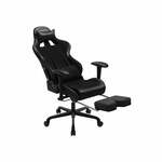 Gamestoel Tornado bureaustoel - ergonomisch verstelbaar - racing gaming stoel - zwart groen