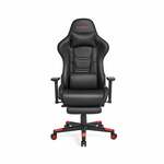Bureaustoel gamestoel Thomas - racing gaming stijl stoel - ergonomisch - zwart design