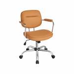 The Living Store bureaustoel - hoogwaardig ergonomisch ontwerp - zwart - 68x71x(110-119) cm - met nylon zwenkwielen -
