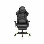 Gamestoel Tornado bureaustoel - ergonomisch verstelbaar - racing gaming stoel - zwart oranje