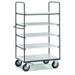 Fetra Hauptartikel 32901 Etagewagen Staal Poedercoating Laadvermogen (max.): 200 kg Stralend blauw (RAL 5007)