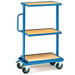 Fetra Hauptartikel 8201 Etagewagen Staal Poedercoating Laadvermogen (max.): 500 kg Stralend blauw (RAL 5007)