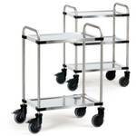 Fetra Hauptartikel 8123 Etagewagen Staal Poedercoating Laadvermogen (max.): 500 kg Stralend blauw (RAL 5007)