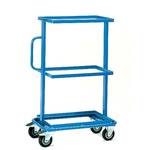Fetra Hauptartikel 8120 Etagewagen Staal Poedercoating Laadvermogen (max.): 400 kg Stralend blauw (RAL 5007)
