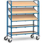 Fetra Hauptartikel 32901 Etagewagen Staal Poedercoating Laadvermogen (max.): 200 kg Stralend blauw (RAL 5007)