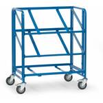 Fetra Hauptartikel 8341 Etagewagen Staal Poedercoating Laadvermogen (max.): 500 kg Stralend blauw (RAL 5007)
