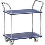 Fetra Hauptartikel 1383 Etagewagen Staal Poedercoating Laadvermogen (max.): 250 kg Stralend blauw (RAL 5007)
