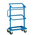 Fetra Hauptartikel 32931 Etagewagen Staal Poedercoating Laadvermogen (max.): 250 kg Stralend blauw (RAL 5007)