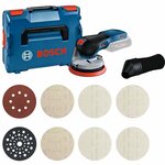 Pack 3 tools 18V accu BOSCH boormachine PSR 1800 LI-2 2 batterijen 2,5Ah + decoupeerzaag PST + excenterschuurmachine