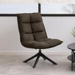 LABEL51 Draaifauteuil Alvar - Antraciet