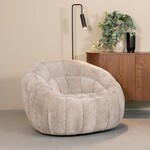 Fauteuil stof donkergrijs