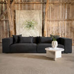 Fauteuil stof lichtgrijs