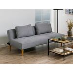 Fauteuil fluweel donkergrijs