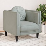 Fauteuil stof blauw