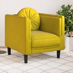 Fauteuil stof taupe