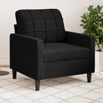 Fauteuil 60 cm fluweel bruin