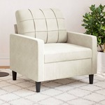 Fauteuil 60 cm fluweel roze