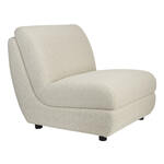 Schommelstoel met een stevig berkenhouten frame, beige