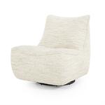 Nohr Fauteuil Shanti Rubberhout en stof - Beige