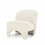Fauteuil Pisa - stof - donkergrijs - Leen Bakker