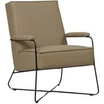 LABEL51 Fauteuil Evy - Rust - Velours - 90 cm