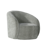 Fauteuil New York - stof - lichtgrijs - Leen Bakker