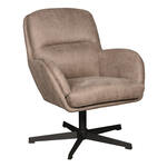 LABEL51 Draaifauteuil Moss - Antraciet