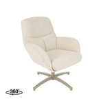 LABEL51 Fauteuil Chill Zone - Truffel grijs - Boucle - One Size