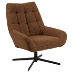 BePureHome Fauteuil 'Rodeo', kleur cognac