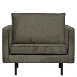 BePureHome Fauteuil Rodeo Structure Velvet - Frost