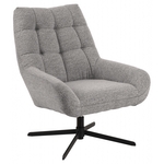 BePureHome Poef 'Rodeo' Cognac