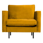 BePureHome Fauteuil 'Rodeo' Velvet, kleur Taupe