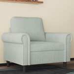 Fauteuil met kussen fluweel wijnrood