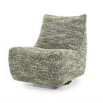 Leren fauteuil met houten poten - groen leer - Echt leer, Landelijk, ontdek de vele Leersoorten en Kleuren bij ShopX