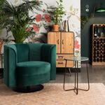 Artistiq Fauteuil 'Anderson', Velvet, kleur Groen