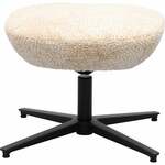 Fauteuil Fons Taupe met hocker