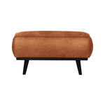 WOOOD Hocker 'Lloyd' Velvet, kleur Cast Iron