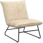 Set van 2 leren fauteuils met stalen frame - rood leer - Echt leer, Industrieel, ontdek de vele Leersoorten en Kleuren bij ShopX