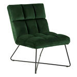 Bendt Fauteuil 'Kristian' Velvet, kleur Roze