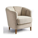 Dutchbone Fauteuil 'Madison', kleur Goud