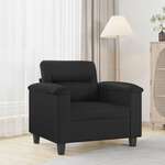 Fauteuil 60 cm kunstleer wijnrood