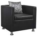 Relaxfauteuil Stacey Zwart