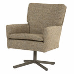 92091 Fauteuil Lex - donkerbruin vintage
