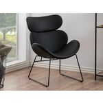 Fauteuil CAZY vintage bruin