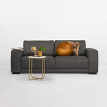 Massieve salontafel INFINITY HOME 100cm mangohout industrieel design - 40059