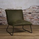 BePureHome Fauteuil 'Rodeo' kleur legergroen